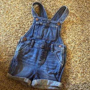 Adorable toddler Shortalls